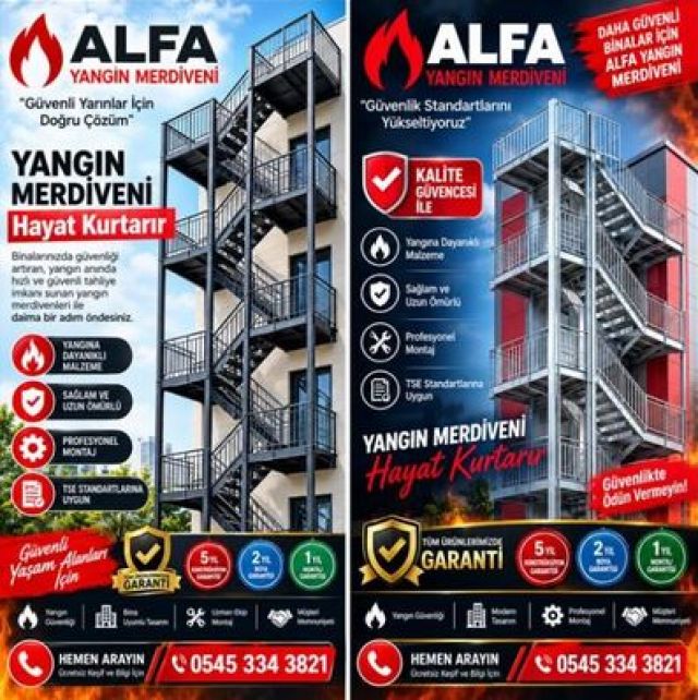 Sultanbeyli Yangın Merdiveni